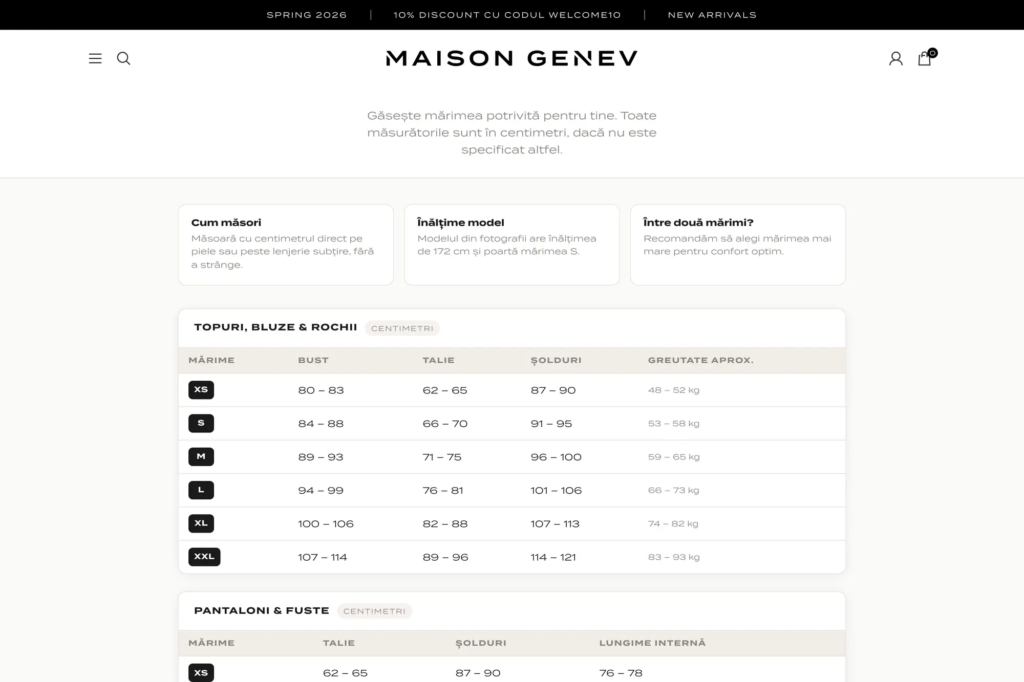 Maison Genev - Magazin Online WooCommerce