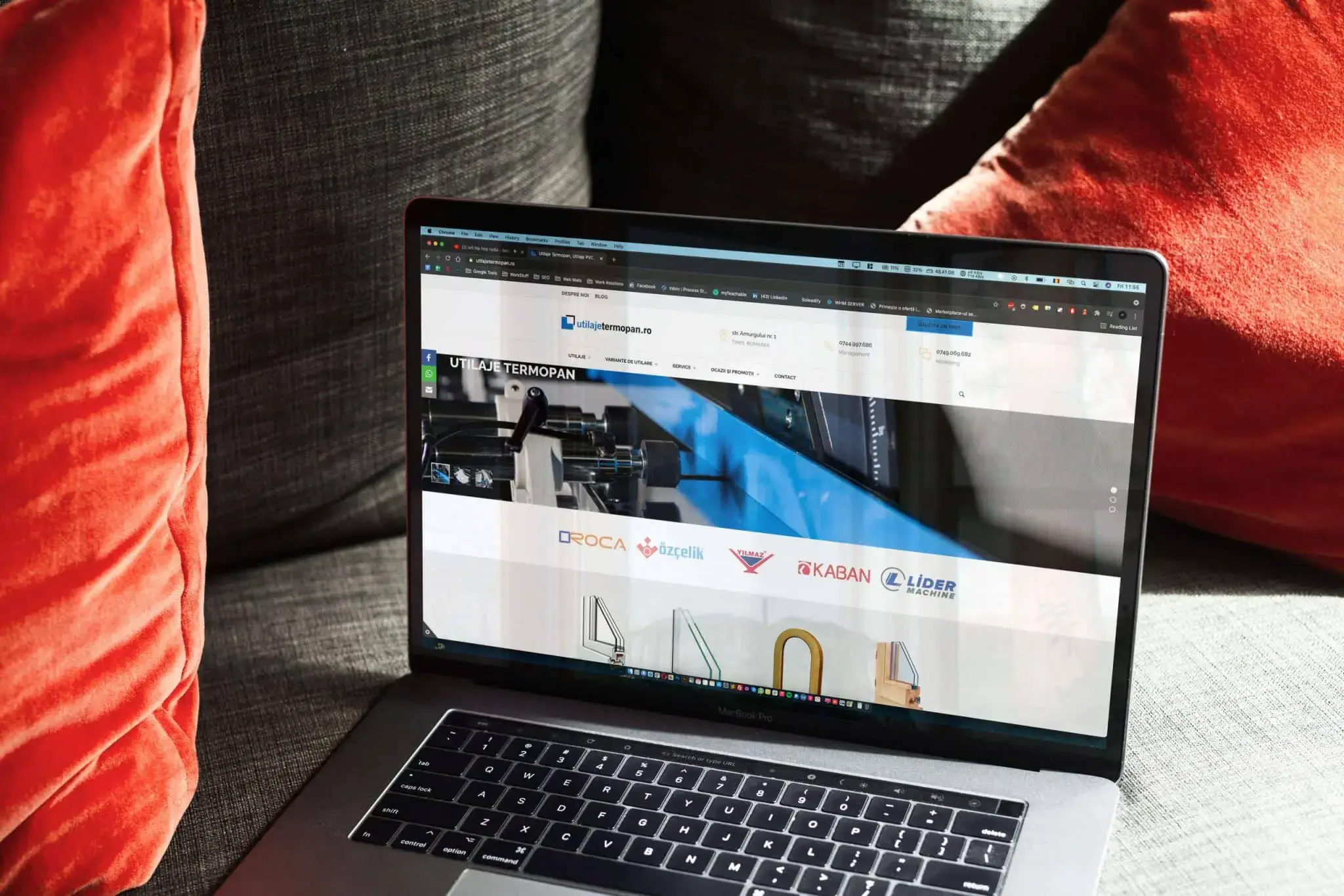 Web Design UtilajeTermopan