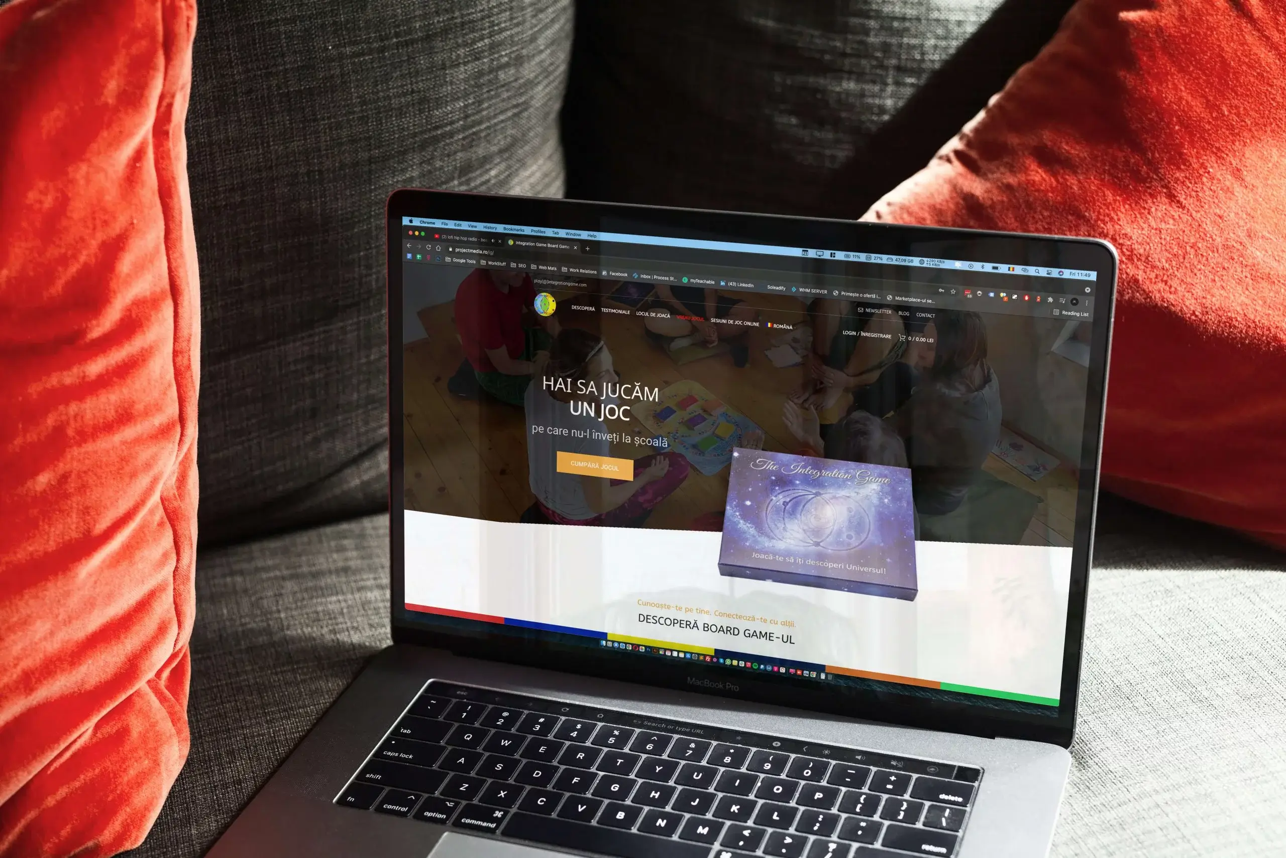 Web Design Integration Game