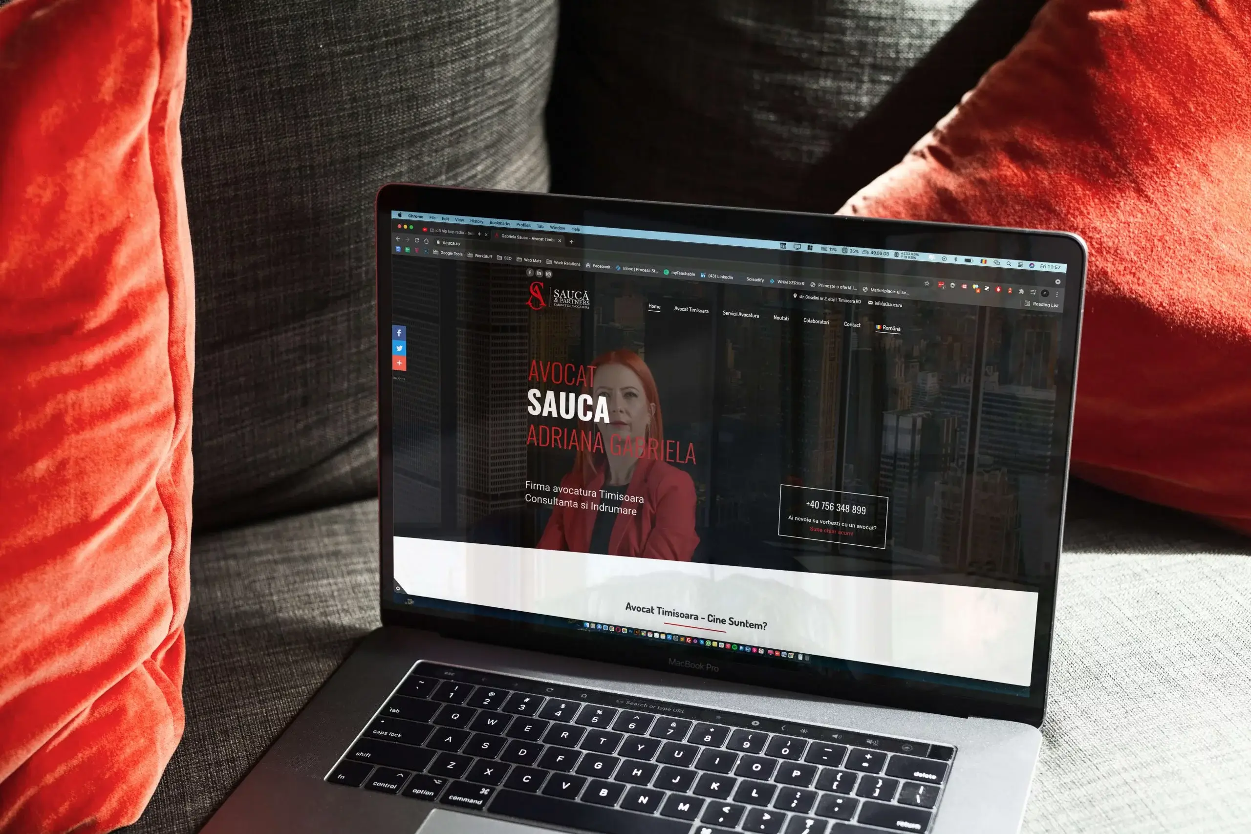Web Design Sauca & Partners
